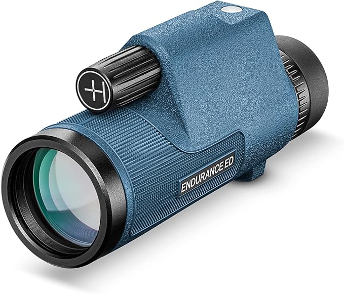Endurance ED Marine 7x42 Monocular Blue w Compass by Hawke