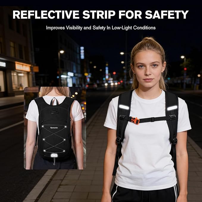 Ultra-Light Soft Daypack 15L/20L, Cushioned Breathable Back Panel Backpack - Image 4