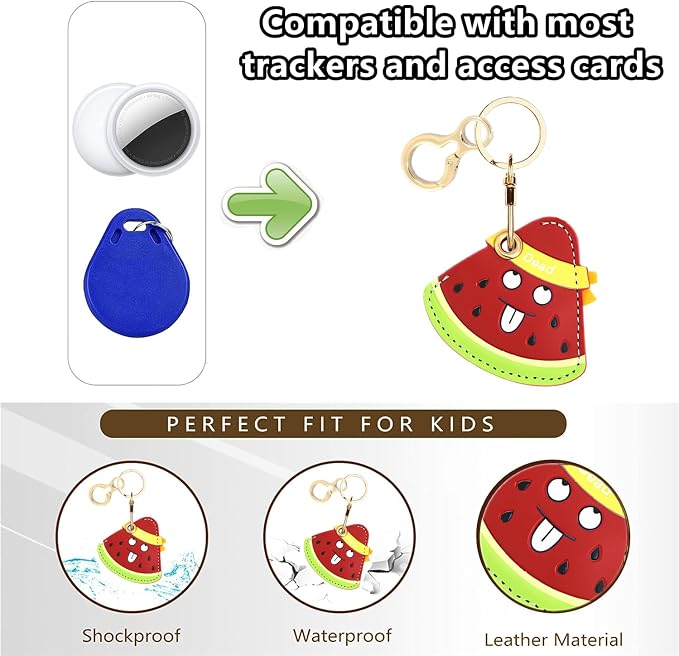 Leather Keychain Holder Case Compatible - Image 4