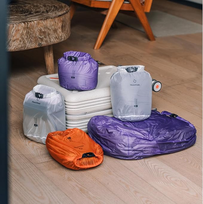 Thous Winds 3L Ultralight Dry Bag, Compact Roll Top Waterproof Pouch - Image 8