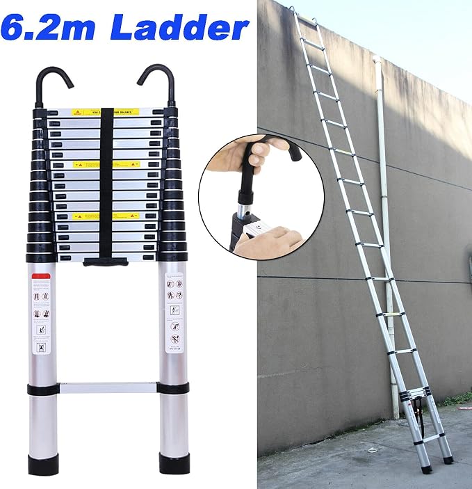 Extension Ladder 20.34 FT Telescoping Ladder - Image 3