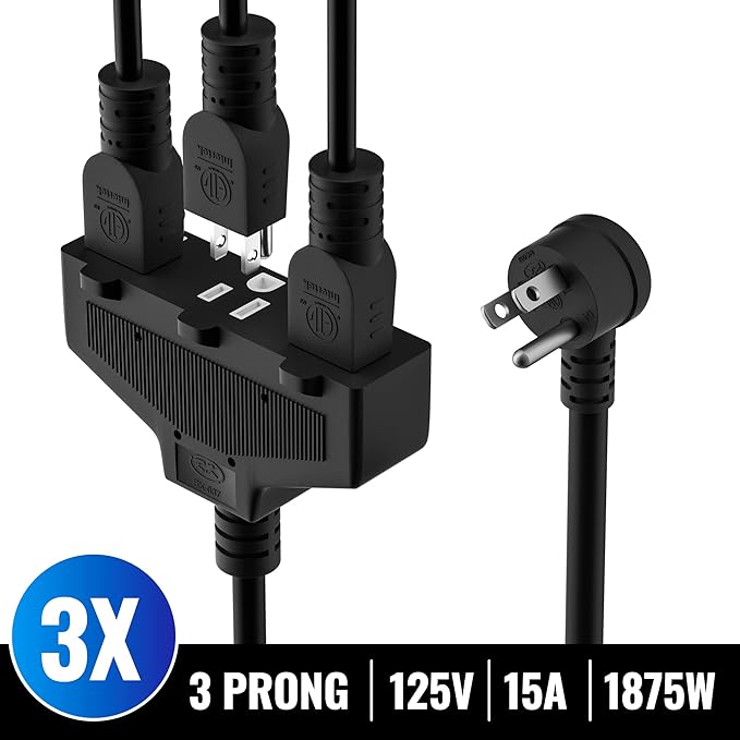 Outdoor Extension Cord 10 Ft - Image 2