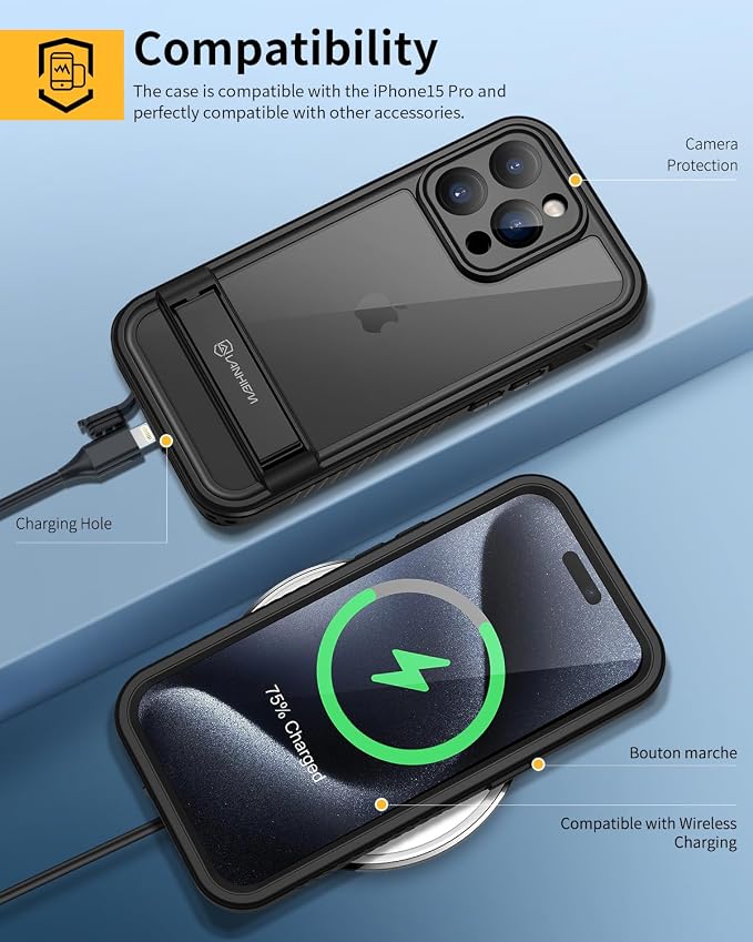 Lanhiem for iPhone 15 Pro Case - Image 6