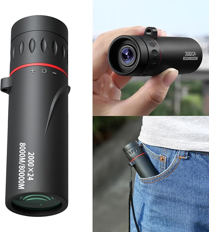 Binoculars, 2000x24 High Definition Monocular, Lightweight Monoculars - Image 2