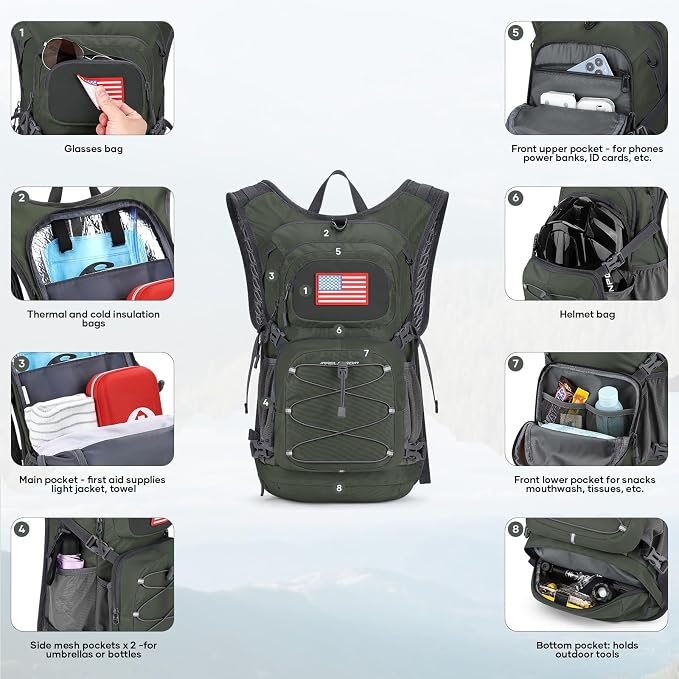 Maelstrom Hydration Hiking Backpack - Image 4