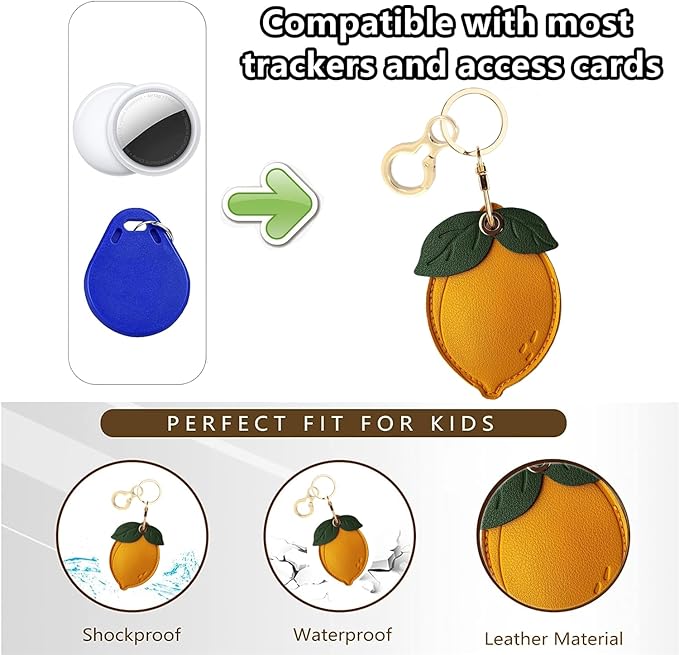 Leather Keychain Holder Case Compatible - Image 3