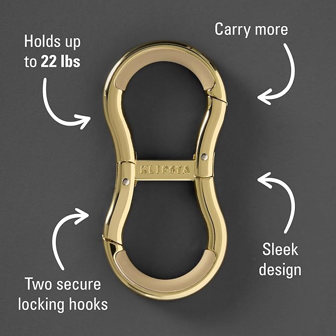 LINK Connector Clip. Women’s Keychain Clip, Fashion Carabiner - Image 3