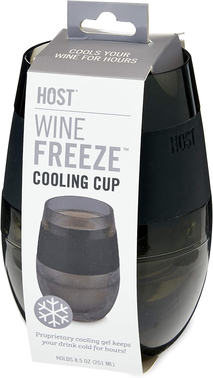 HOST Wine Freeze Cooling Cup, Plastic Double Wall Insulated Freezable Drink - Image 12