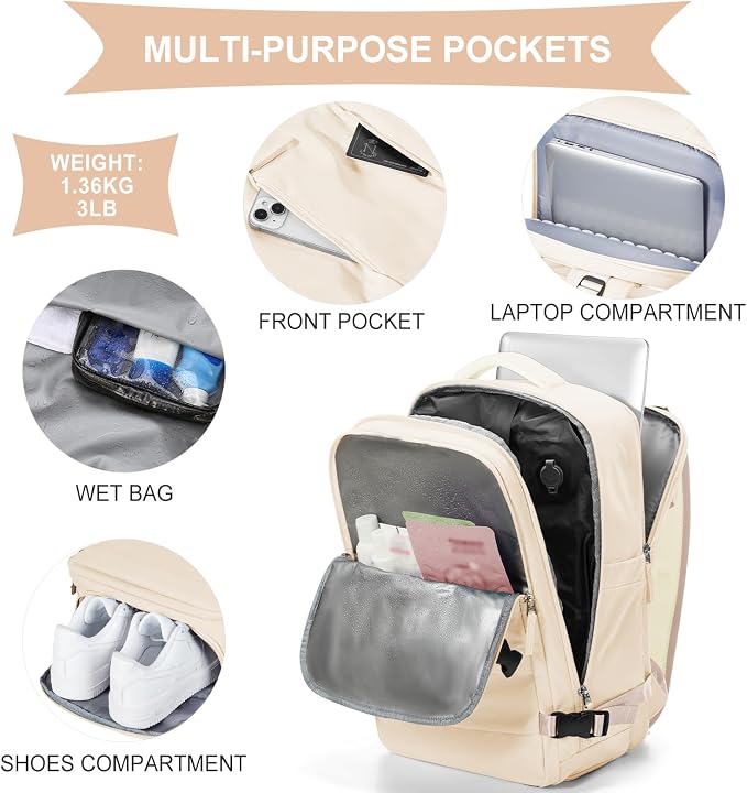 coowoz Vacuum Backpack Travel - Image 7