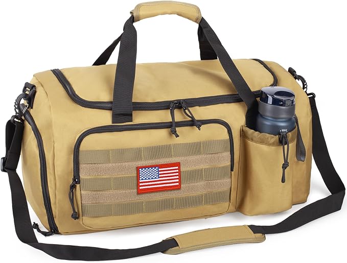 Tactical Gym Bag for Men, 40L Large Capacity Duffle Bags by ATRIPACK