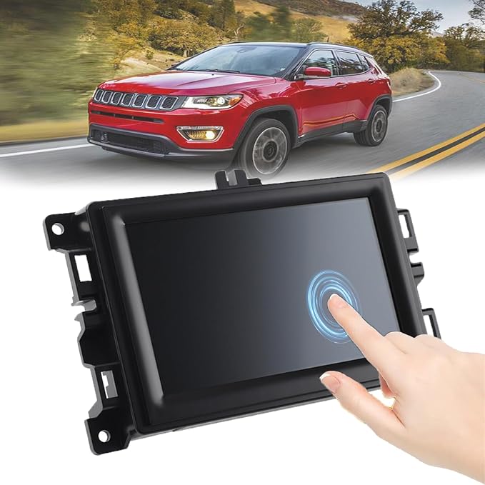 7" Uconnect Touch Screen Replacement Display by Unknown