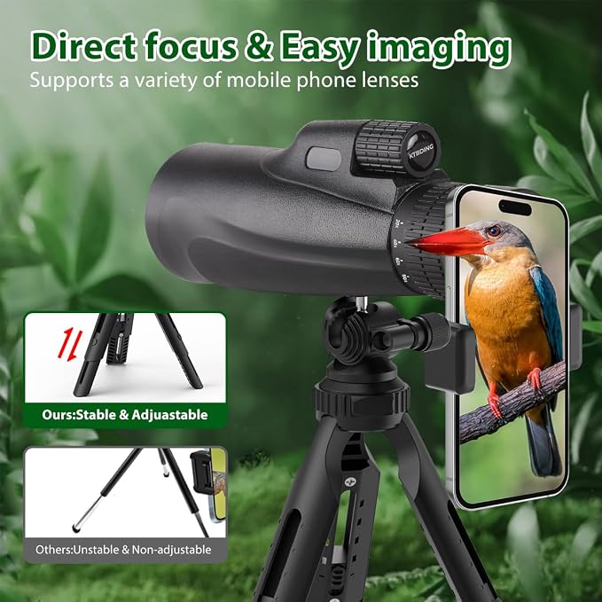 Monocular Telescope 80 x 100 High Powered Monoculars - Image 7