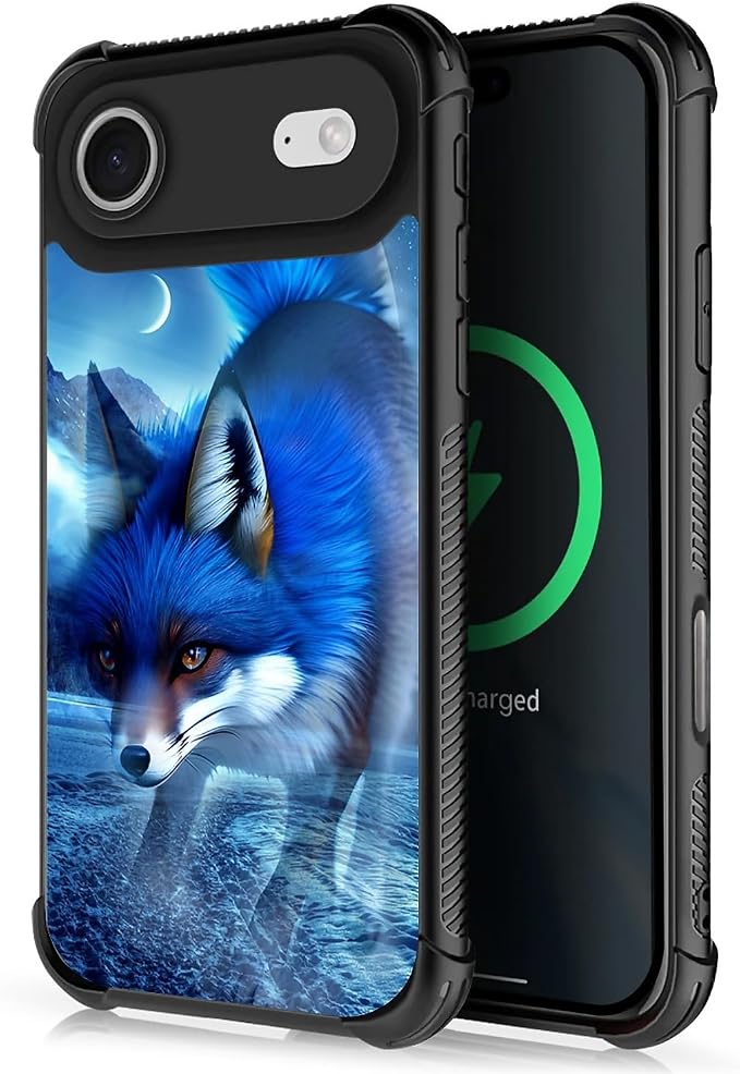 for iPhone 17 Air Case, for MagSafe Graphic Design for Girl Boy Soft Silicone by FKBRCL4U