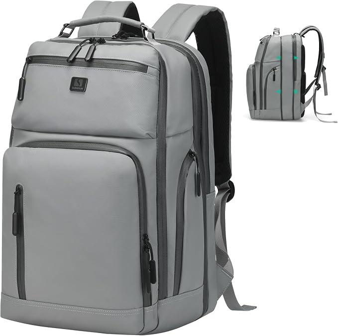 Expandable Business Backpack by SUIKIHUM