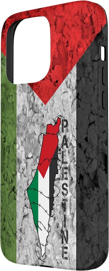 Kufiya PALESTINE Keffiyeh flag, Palestinian Map pattern Case - Image 2
