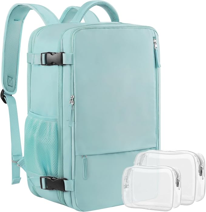 Sinaliy Large Travel Backpack for Women, 40L Carry On Backpack, 17 Inch Laptop by Sinaliy