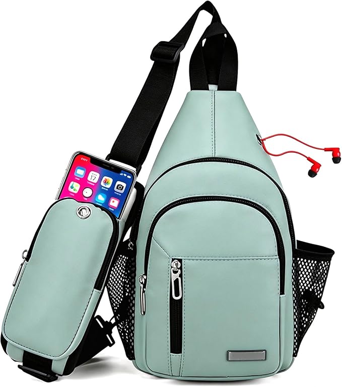 JENAGREEN Sling Backpack Crossbody Sling Bag by JENAGREEN