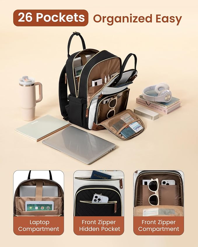 LOVEVOOK Laptop Backpack for Women - Image 3