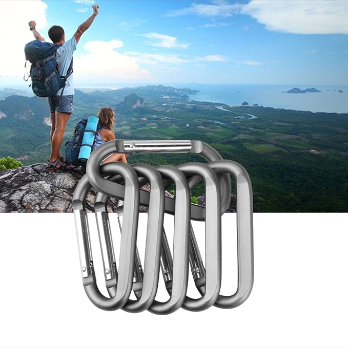 CampTek Carabiner Caribeaner Clip - Image 5
