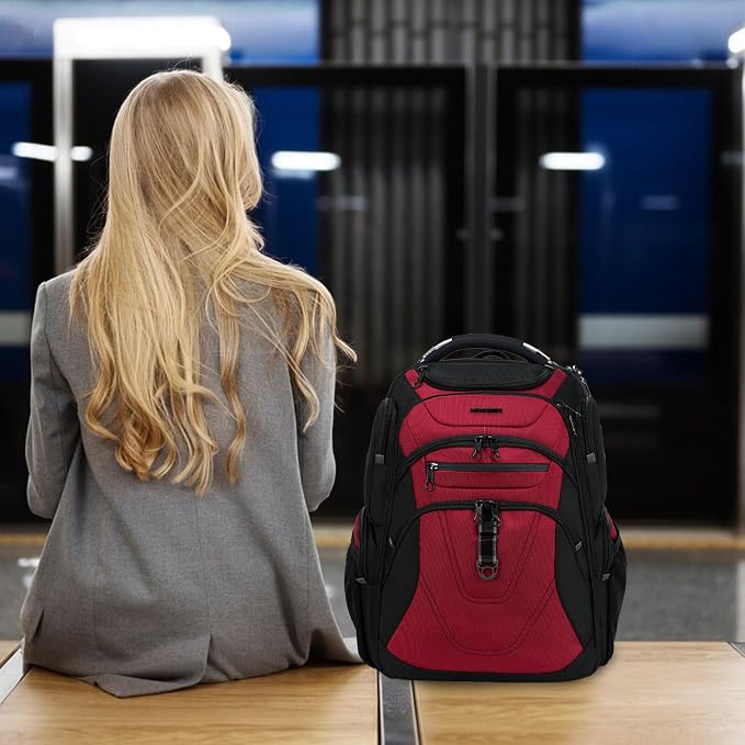 KROSER Friendly Travel Laptop Backpack 18.4 inch XXXL Gaming Backpack - Image 6