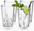 ALIMOTA Plastic Tumblers Cups, Plastic Water Tumbler Drinking Glasses, 13-Ounce by YourLifeCollector