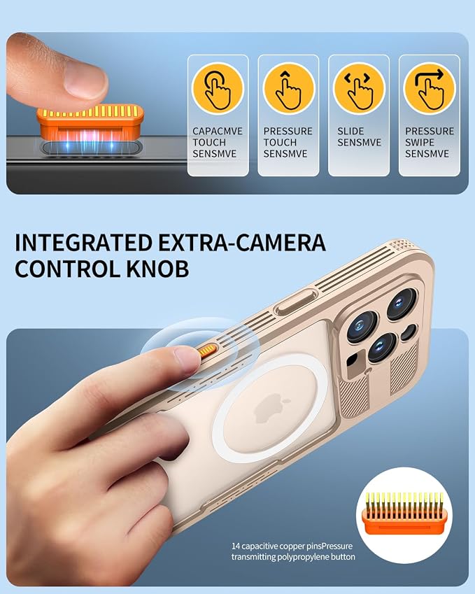 Lanhiem Magnetic for iPhone 16 Pro Max Case, IP68 Waterproof Dustproof Case - Image 6