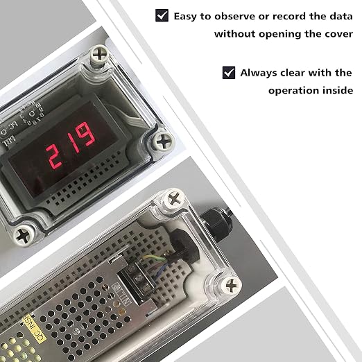 QILIPSU Junction Box with Mounting Plate 110x80x70mm - Image 4
