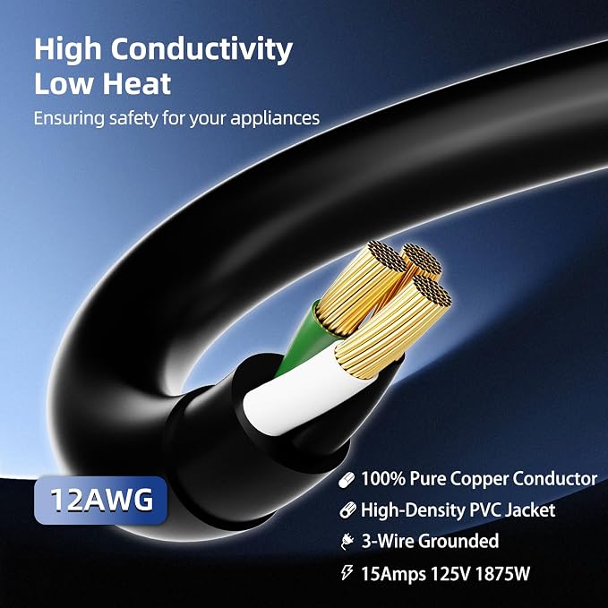 50 FT Outdoor Extension Cord - Image 4