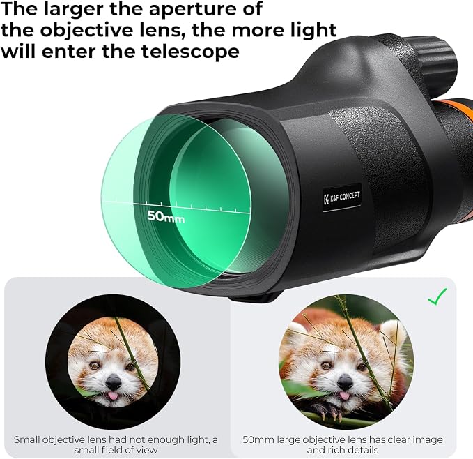 K&F Concept® 80x100 Monocular-Telescope - Image 5