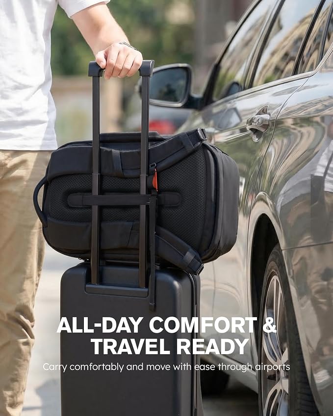 Tolaccea Travel Laptop Backpack 32L, TSA Friendly Flight Approved Computer Work - Image 12
