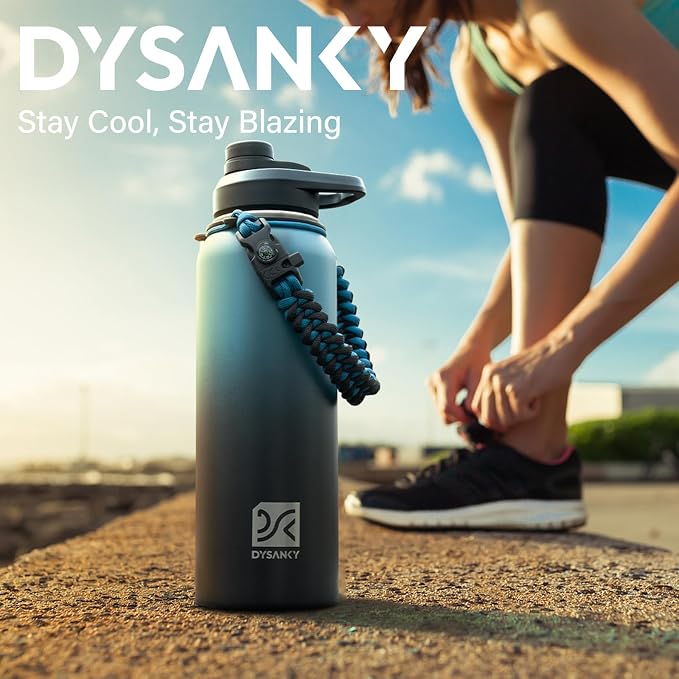 DYSANKY 40 oz Insulated Water Bottle | Thickened Stainless Steel Vacuum Metal | - Image 9
