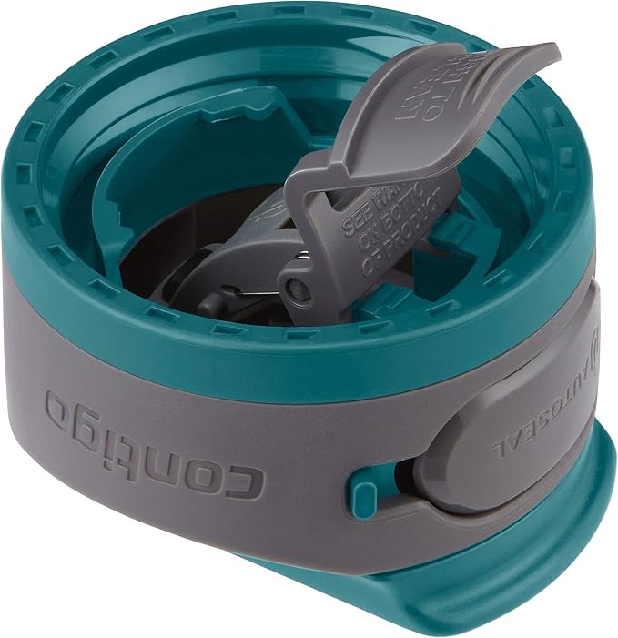 Contigo AUTOSEAL Cortland 24oz Water Bottle BPA-Free Plastic Spill Leak-Proof - Image 6