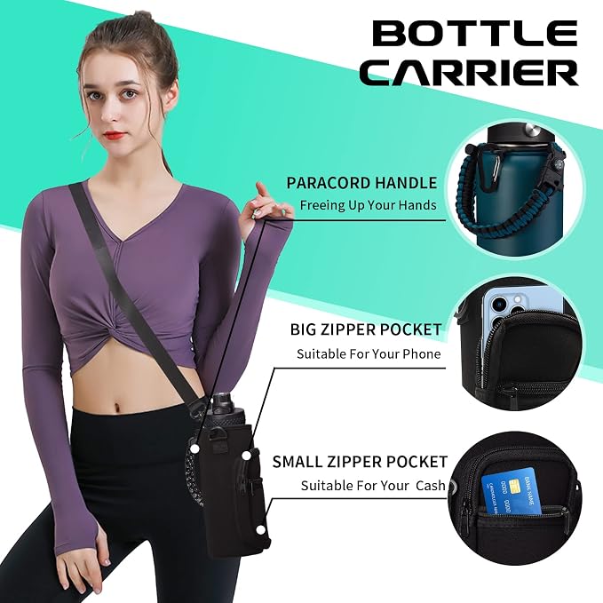 Vacuum Insulated Water Bottle 40oz - - Image 7