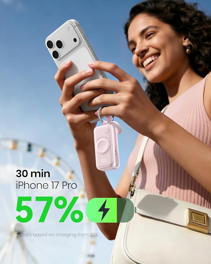 INIU 3-in-1 Portable Charger, 5000mAh Power Bank - Image 4