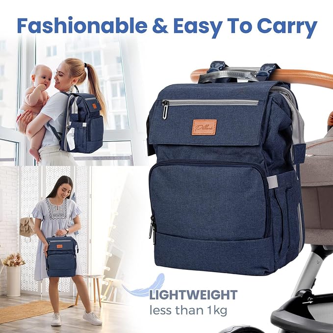 PILLANI Baby Diaper Bag Backpack - Image 5