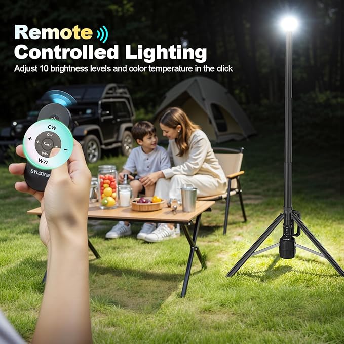 SYLSTAR 360° Rechargeable Work Light - Image 5
