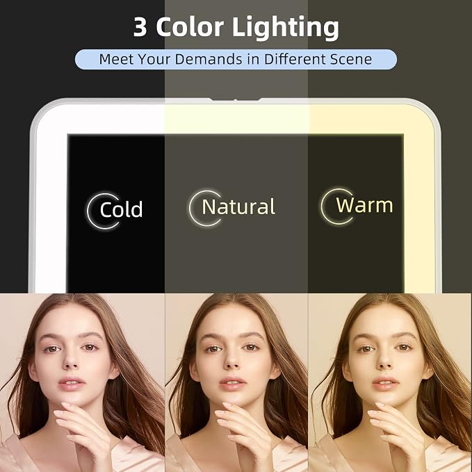 Rechargeable Travel Lighted Makeup Mirror - Image 3
