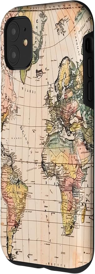 World Map, Old Map of the World Case - Image 2