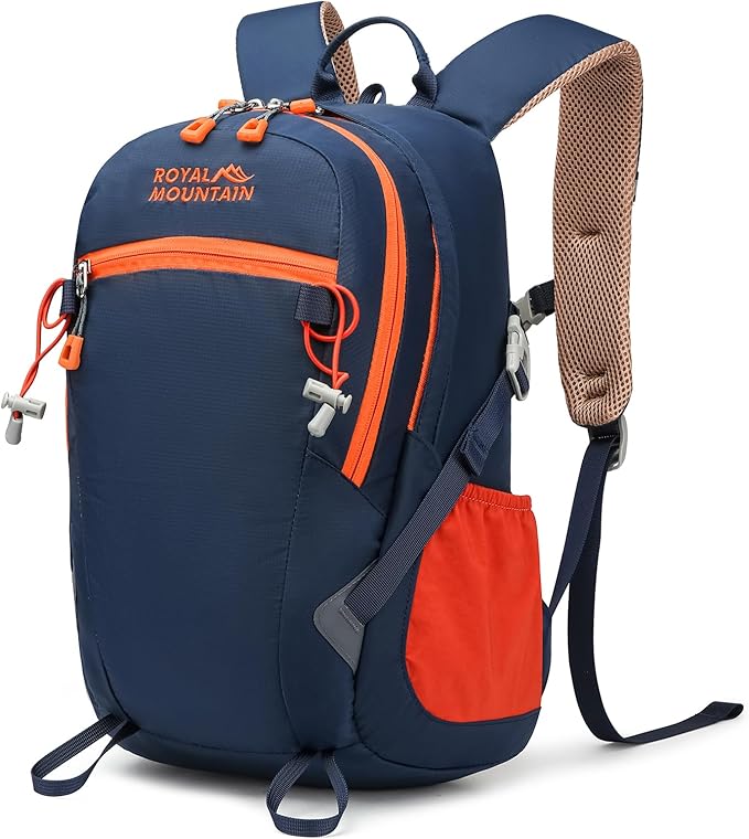 Hiking Backpack With Rain-cover, 30L Travel Backpacks by ROYALMOUNTAIN