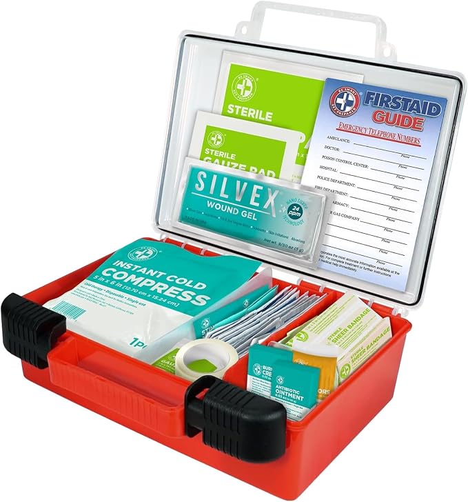 Be Smart Get Prepared OSHA/ANSI First Aid Kit - Image 2