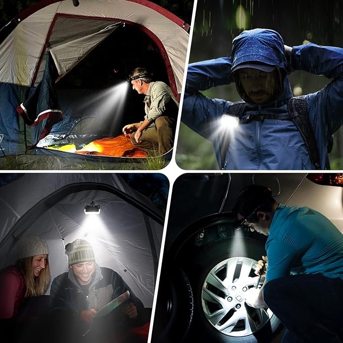 Lsnisni Headlamp Rechargeable, 2000 Lumen Ultra-Light Bright LED Head Lamp - Image 7