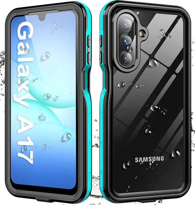 for Samsung Galaxy A17 5G Phone Case Waterproof, Rugged Full Body Underwater by Hllhunkhe