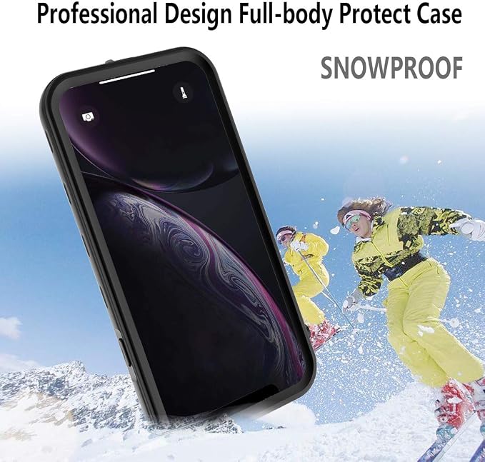 Compatible with Apple iPhone XR Case, Full-Body Protective Waterproof Case - Image 6