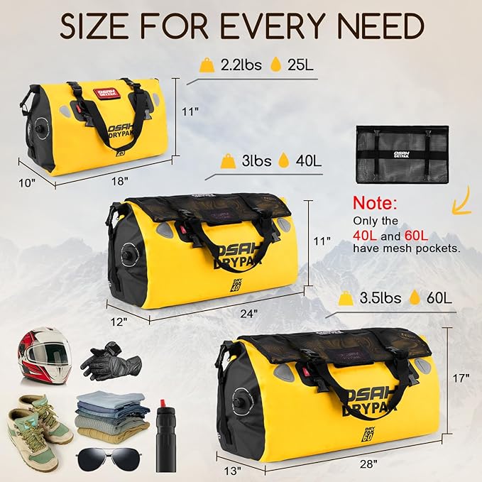 OSAH DRYPAK Waterproof Duffel Bag - Image 2