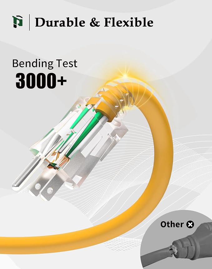 15Ft 12 Gauge Outdoor Extension Cord - Image 4