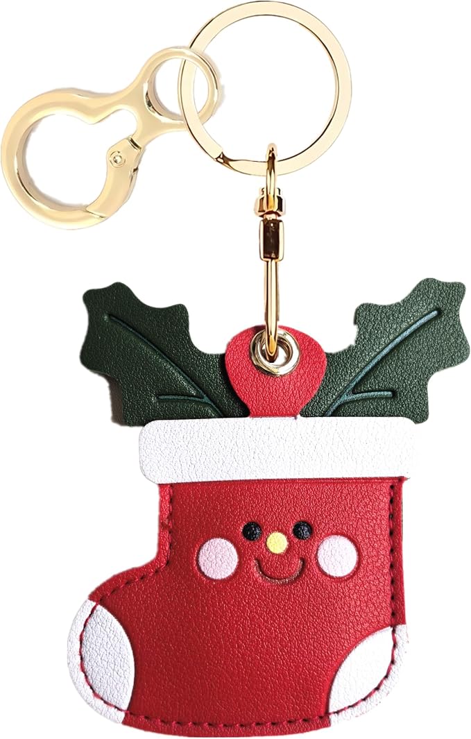Leather Keychain Holder Case Compatible by ZOUITY