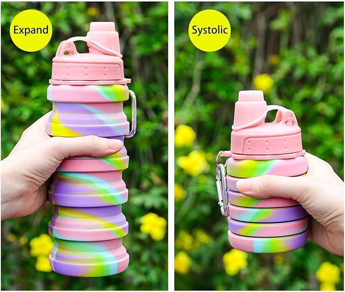 Collapsible Water Bottles Travel water bottle Sports Portable Sport Water - Image 8
