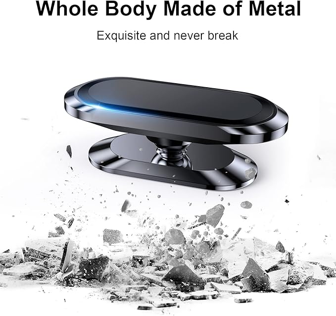 【2-PACK】Magnetic phone holder for car, iPhone Magnetic car mount for cell phone - Image 3