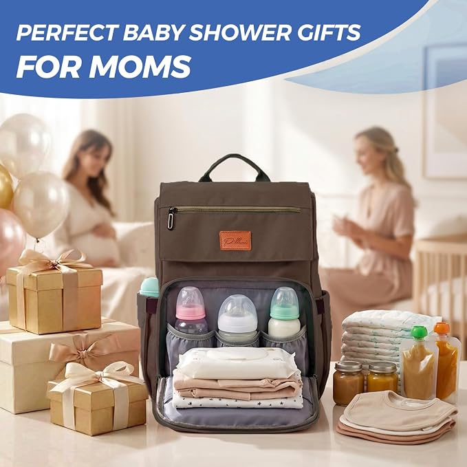 PILLANI Baby Diaper Bag Backpack - Image 7