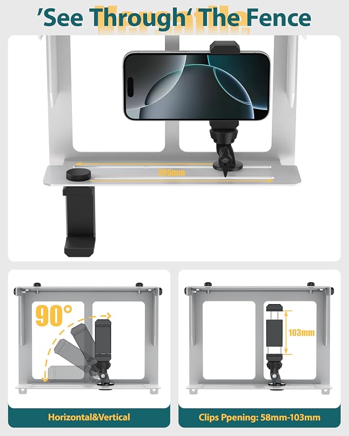 Stouchi Game Changer Mounting Kit, Fence Mount - Image 5